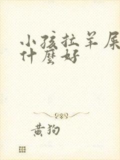 小孩拉羊屎蛋吃什么好