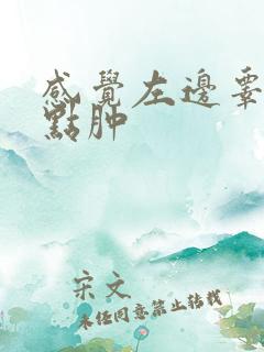 感觉左边睾丸有点肿