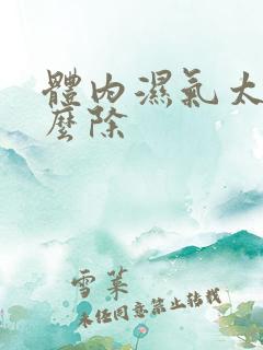 体内湿气太重怎么除