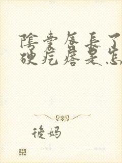 阴囊唇长了个大硬疙瘩是怎么回事