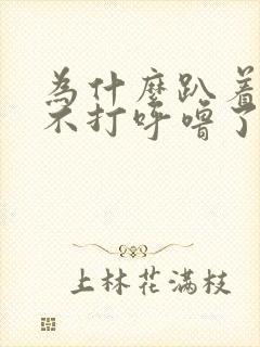 为什么趴着睡就不打呼噜了