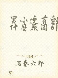 男小便有刺痛感什么原因引起的