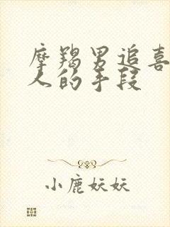 摩羯男追喜欢的人的手段