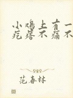 小鸡上有一个小疙瘩不痛不痒