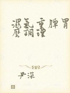 湿气重脾胃虚怎么调理