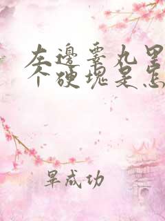 左边睾丸里面有个硬块是怎么回事