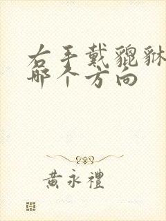 右手戴貔貅头朝哪个方向