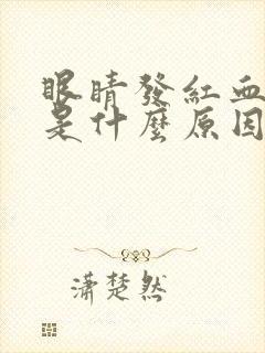 眼睛发红血压高是什么原因引起的