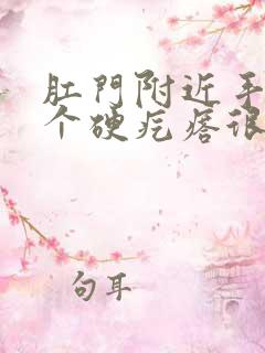 肛门附近手摸有个硬疙瘩很痛