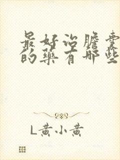 最好治胆囊结石的药有哪些