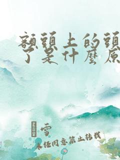 额头上的头发白了是什么原因