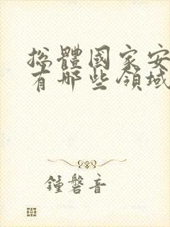 总体国家安全观有哪些领域