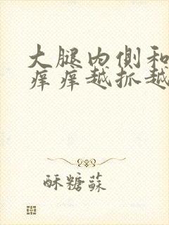 大腿内侧和小腿痒痒越抓越痒有小红疙瘩