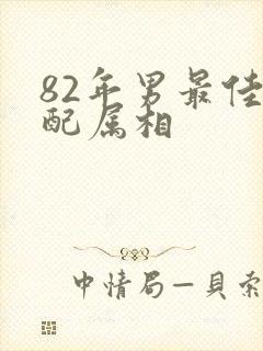 82年男最佳婚配属相
