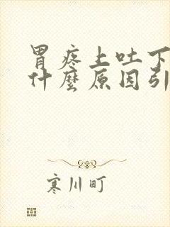 胃疼上吐下泻是什么原因引起的