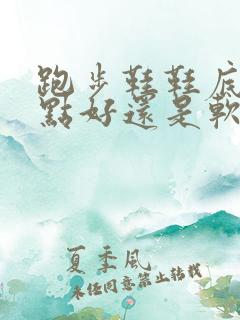 跑步鞋鞋底硬一点好还是软一点好