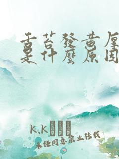 舌苔发黄厚咳嗽是什么原因