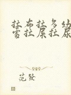 拉布拉多幼犬到处拉屎拉尿