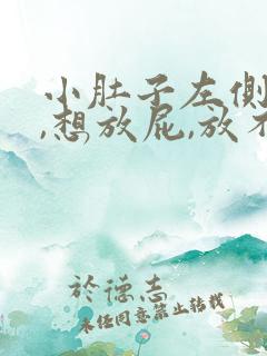 小肚子左侧胀气,想放屁,放不出来