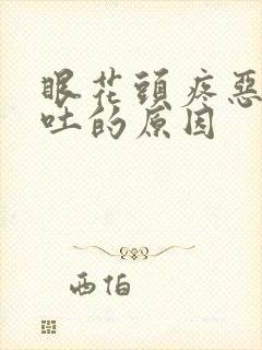 眼花头疼恶心呕吐的原因