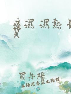 痰湿 湿热 体质