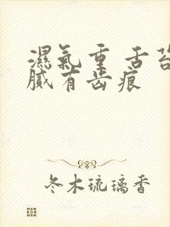 湿气重 舌苔白腻有齿痕