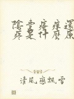 阴囊瘙痒还有点疼是什么原因