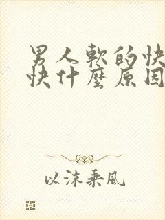 男人软的快硬的快什么原因