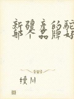 新疆产的驼奶粉那个品牌好