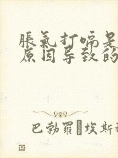 胀气打嗝是什么原因导致的