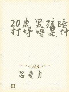 20岁男孩睡觉打呼噜是什么原因