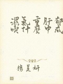 湿气重肝郁气滞吃什么中成药