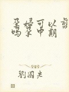 孕妇可以剪头发吗孕中期