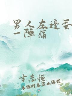 男人左边蛋一阵一阵痛