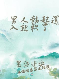 男人勃起还没插入就软了