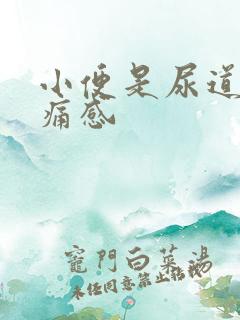 小便是尿道有灼痛感