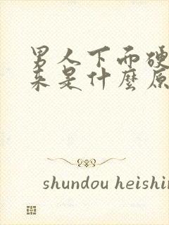 男人下面硬不起来是什么原因