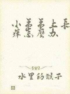 小弟弟上长红点痒怎么办