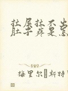 拉屎拉不出来小肚子疼是怎么回事