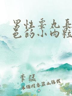 男性睾丸长了白色的小肉粒