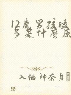 12岁男孩瞌睡多是什么原因