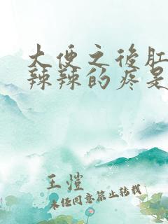 大便之后肛门火辣辣的疼是怎么回事