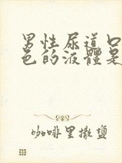 男性尿道口流白色的液体是什么原因