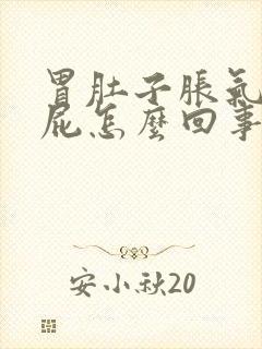 胃肚子胀气老放屁怎么回事