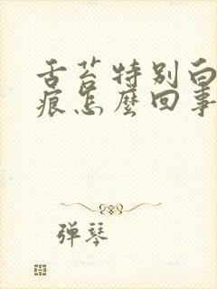 舌苔特别白有齿痕怎么回事