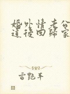 婚外情老公不知道后回归家庭