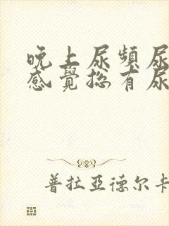 晚上尿频尿不尽感觉总有尿意