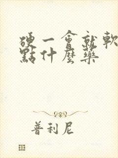 硬一会就软了吃点什么药