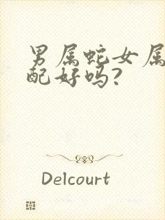 男属蛇女属羊婚配好吗?