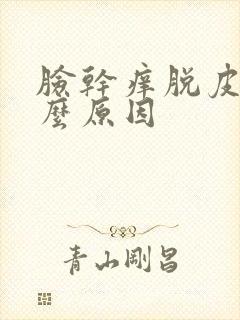 脸干痒脱皮是什么原因